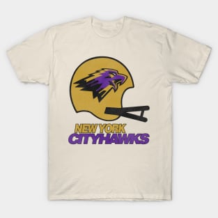 Defunct New York Cityhawks Football Team T-Shirt